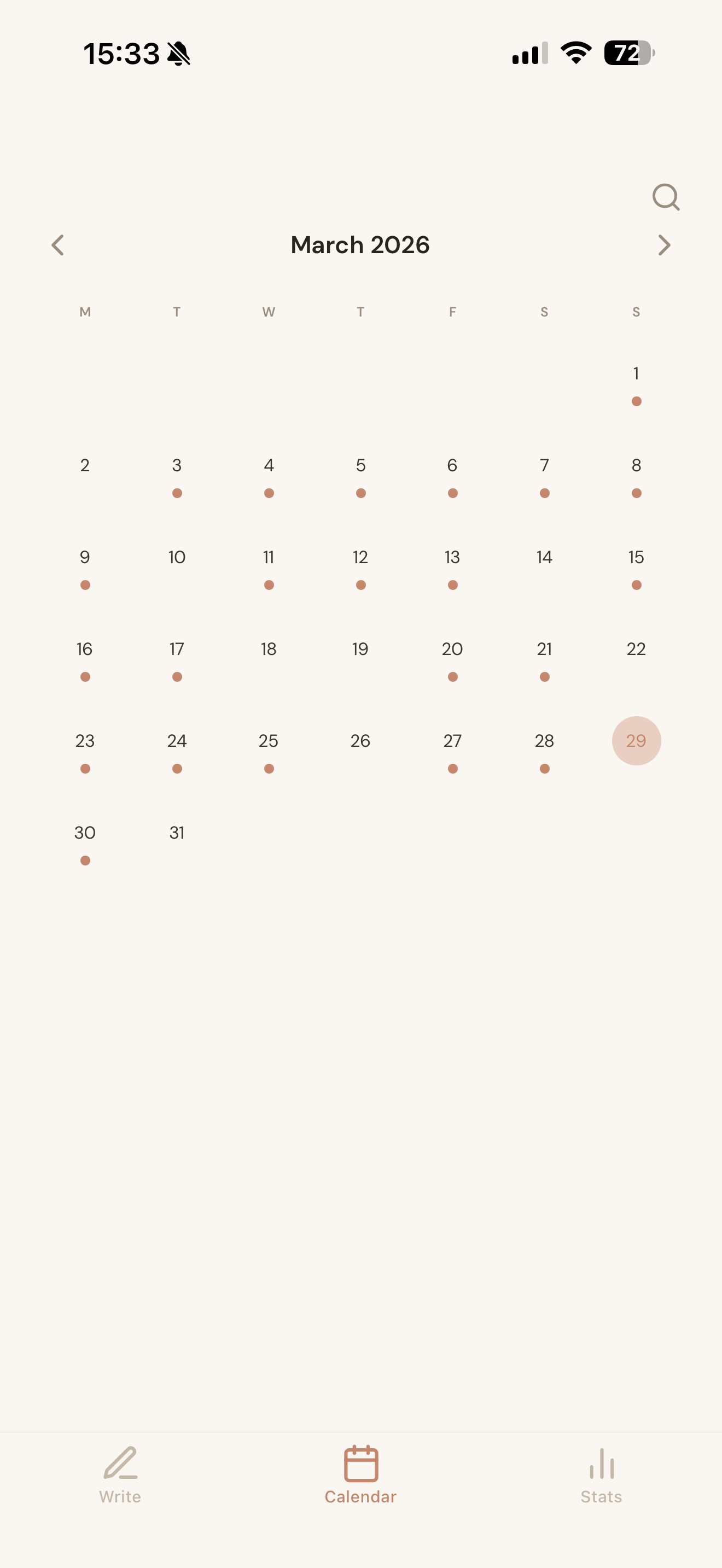 Calendar View