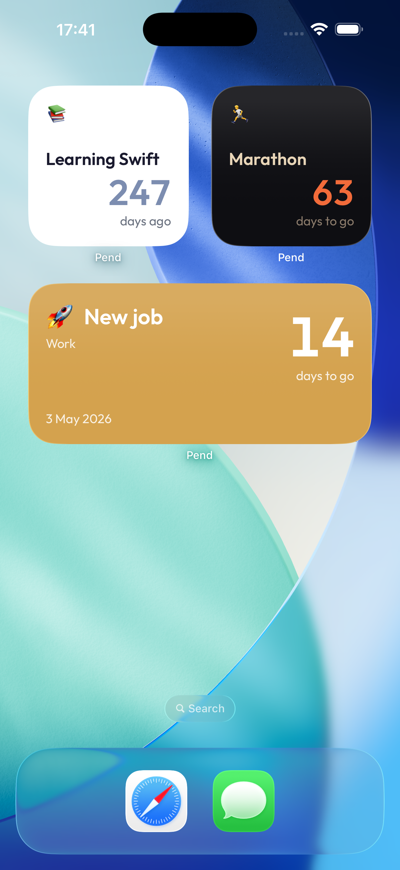 Home Screen widgets